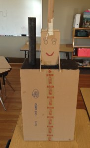 This robot likes to look her best