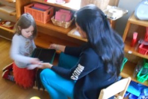 Merging Practical Life skills with immersion in Spanish in a Primary classroom.