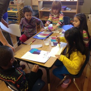 Primary art class