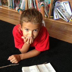 Grace was very impressed by the number of pages we generated during our interview. We could have chatted for hours!