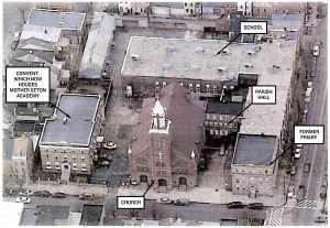 Aerial view of the corner of Ann and Aliceanna streets, circa 2006