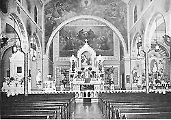 St. Stan's Byzantine interior, early 20th century