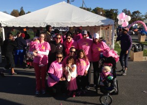 Wearing our TNCS tee-shirts, team TNCS poses for a quick snap before heading out on the trail.