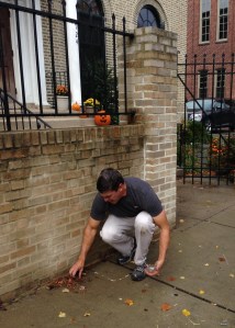 This parent provided much-needed help before a school Open House by cleaning up the sidewalk and giving the front of the school a general sprucing up! Thanks Dad!