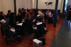 A full house in Building North came out for the Anxiety-Free Kids presentation. And they kept coming!