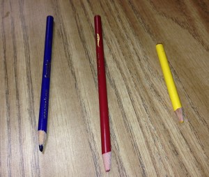 Says Señora Capriles, lessons are tripartite. First, students listen to her describe each item in Spanish. Next they are asked to identify each item according to her repeated Spanish description. Finally, they must reproduce the correct description themselves. Listen, identify, reproduce. 