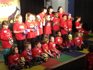 TNCS elementary students performed two Chinese songs at Port Discovery to celebrate Chinese New Year.