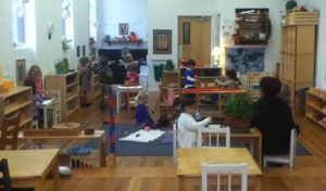 Another primary classroom operating harmoniously.