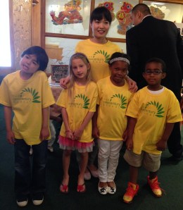 Wen Laoshi and her group of singers (minus one, who had to dash).