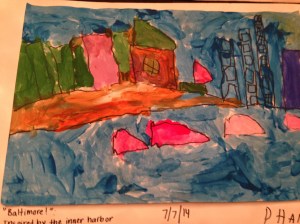 Baltimore! Inspired by the Inner Harbor