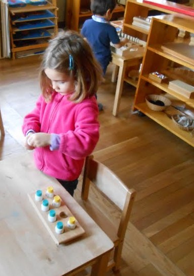 Working with the smelling jars develops consciousness of odors and fragrances