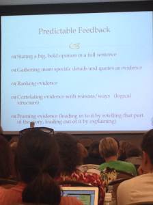 predictable-feedback